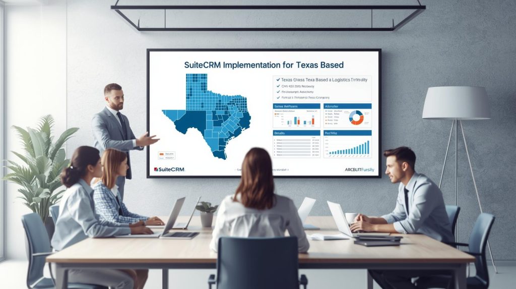 case study suitecrm implementation for a texas based logistics company