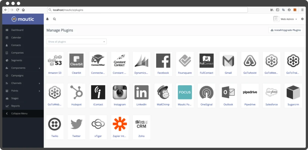 8. manual plugin free integration overview