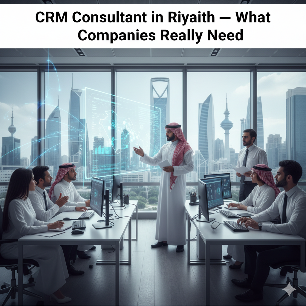 CRM Consultant in Riyadh — What Companies Really Need