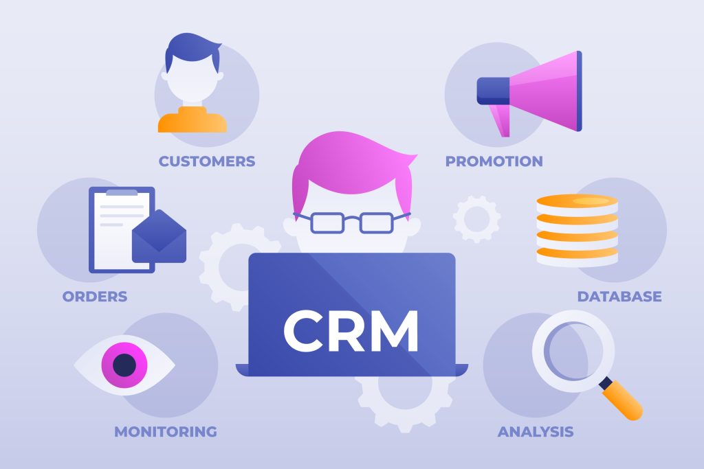how the custom crm development process works