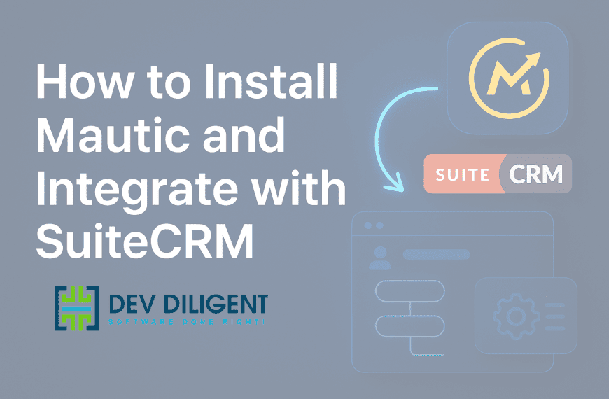 how to install mautic and integrate with suitecrm