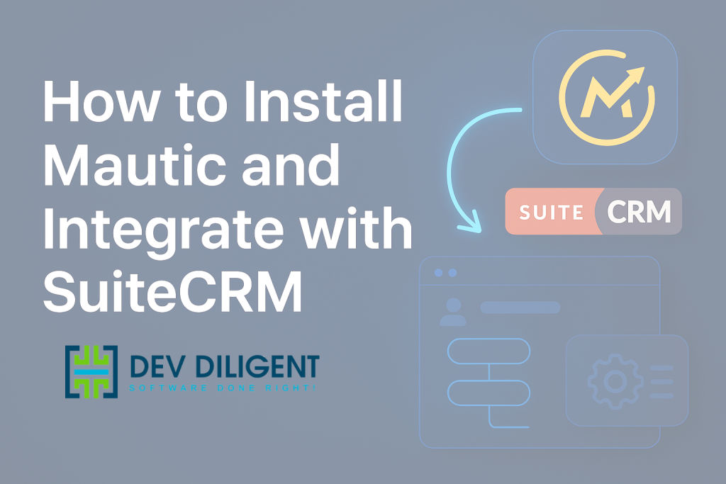 Mautic setup and SuiteCRM integration