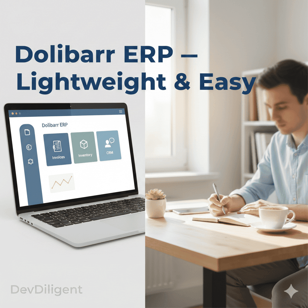 Dolibarr: A Lightweight ERP Business Software for Freelancers & Small Businesses dolibarr erp light weight ans easy