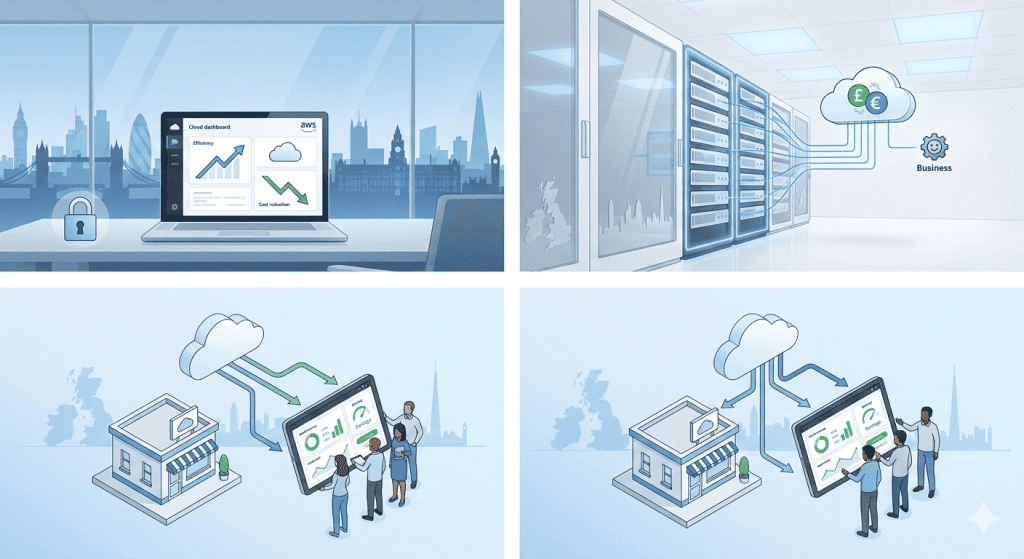 how aws cloud computing reduces hosting costs for small businesses