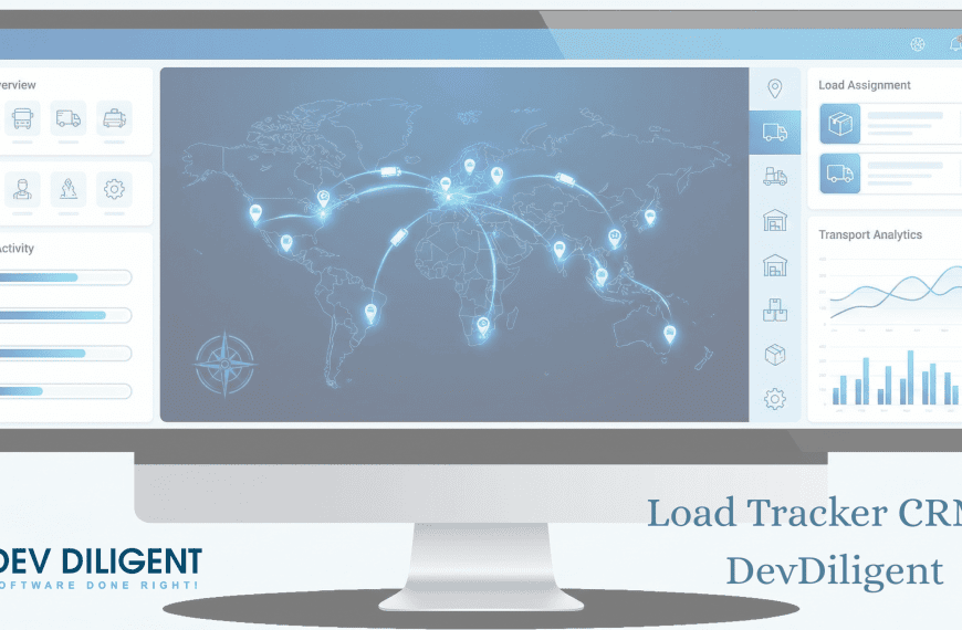 Future of Logistics CRM & Smart Transport Management Software | Load Tracker CRM by DevDiligent