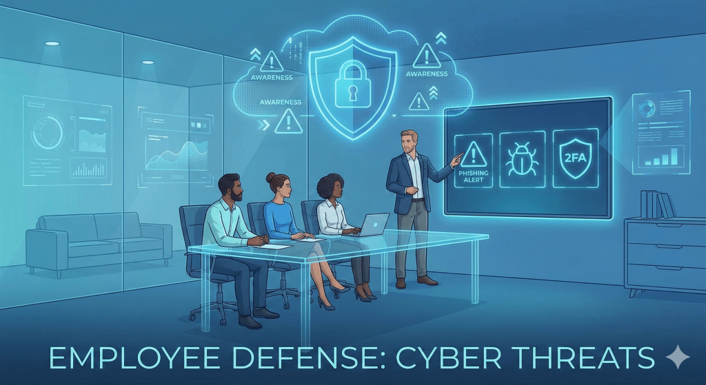 2026 Cybersecurity Essentials for Small Businesses: Simple Steps to Stay Safe train employees — the most important cyber defense