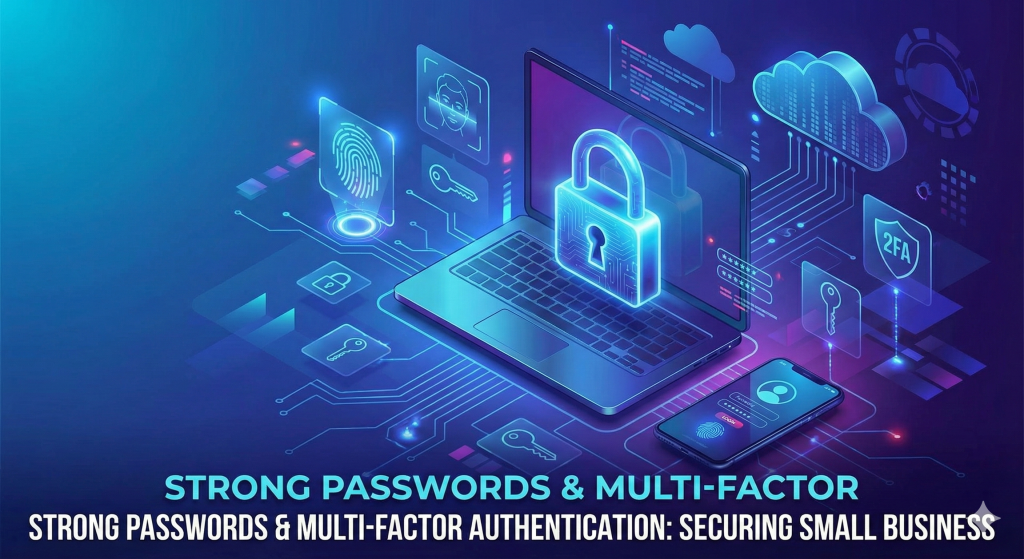 2026 Cybersecurity Essentials for Small Businesses: Simple Steps to Stay Safe use strong password & identity security